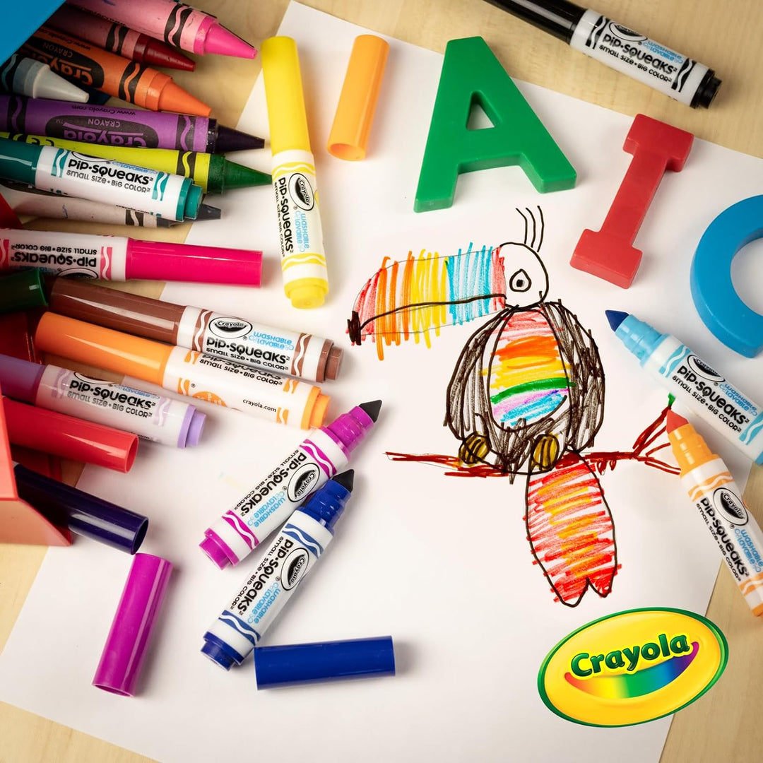 50/Pkg Crayola Pip-Squeaks Telescoping Marker Tower 58-8750