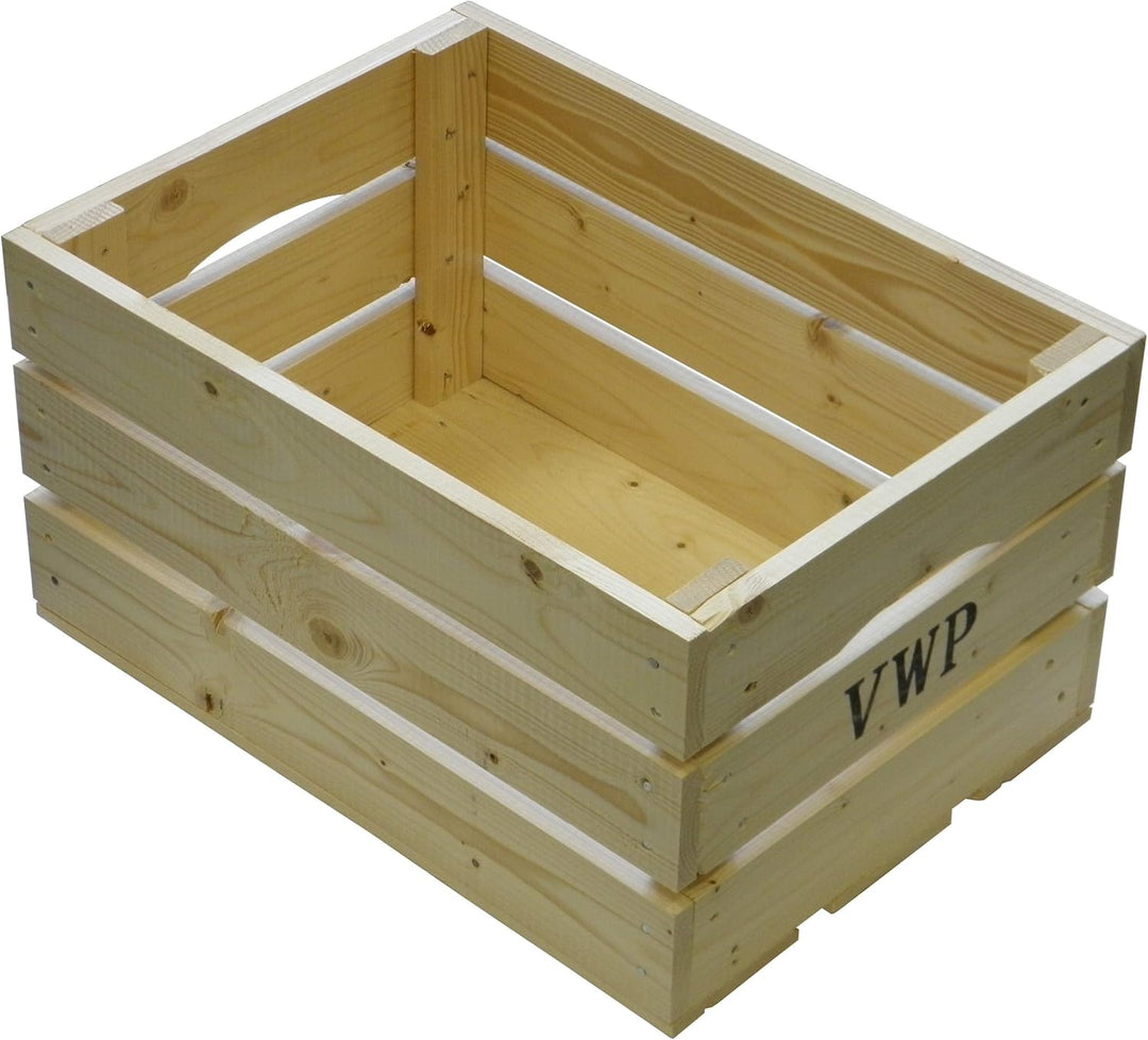 VWP fahrradkiste Holz Natur 40 Liter