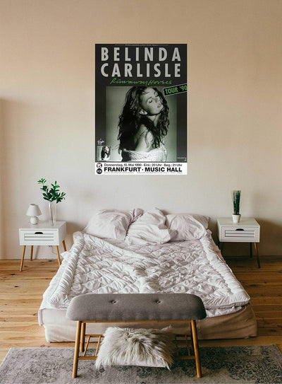 Belinda Carlisle - Runaway Horses, Frankfurt 1990 » Konzertplakat/Premium Poster | Live Konzert Vera