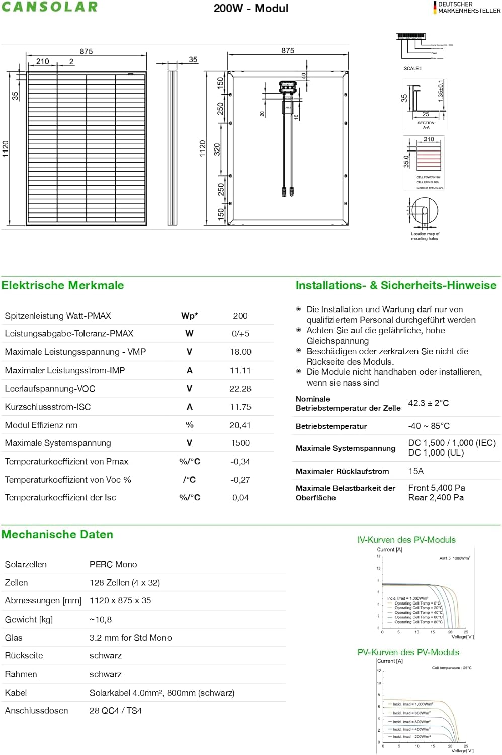 Solarpanel - Monokristallines Solarmodul - Hohe Effizienz dank Shingled-Technologie - Photovoltaik S