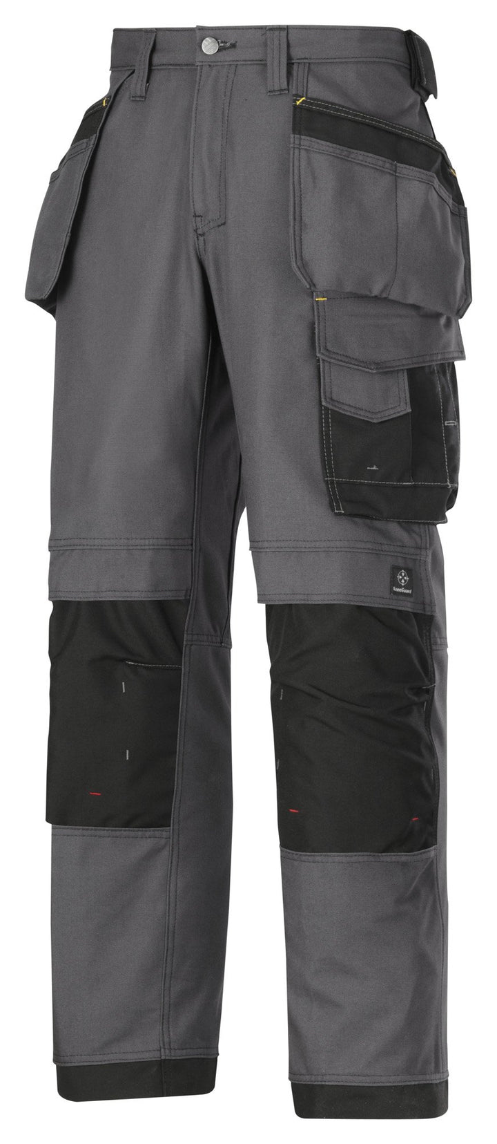 Snickers Canvas+ Hose, Stahlgr Gr. 146 146 Stahlgrau-schwarz, 146 Stahlgrau-schwarz