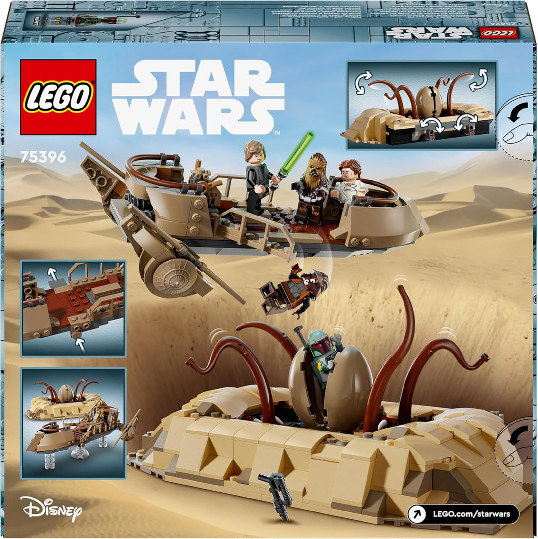 LEGO Star Wars: Die Rückkehr der Jedi-Ritter Wüsten-Skiff und Sarlacc-Grube, Fantasy-Set zum Sammeln