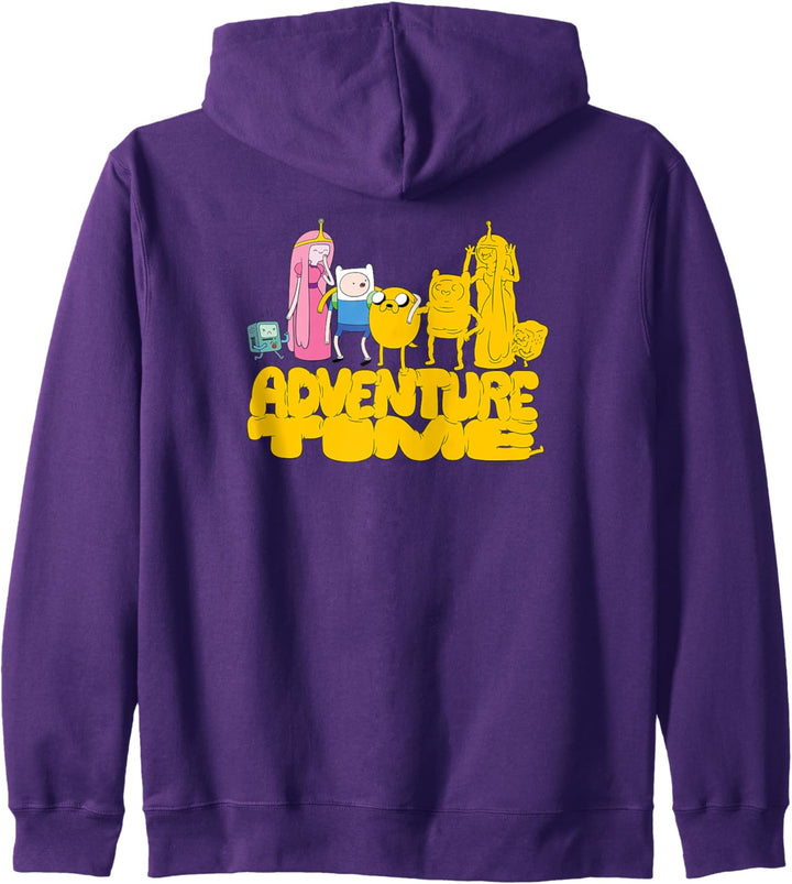 Adventure Time Jake's Friends Kapuzenjacke