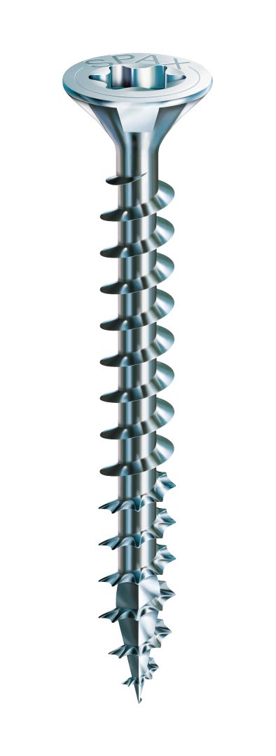 SPAX Fassadenschraube aus Edelstahl rostfrei A2, 4,5 x 50 mm, 200 Stück, T-STAR plus, Reduzierter Li