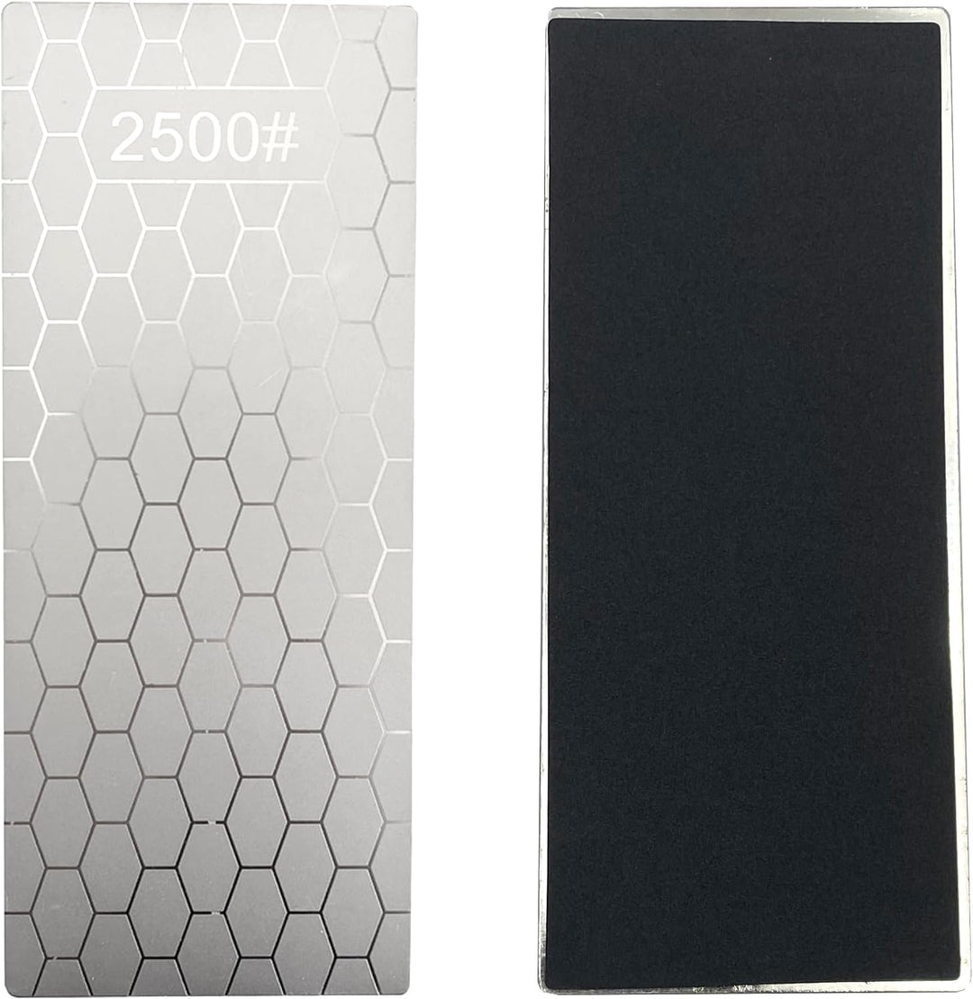 6 Stück Messerschärfsteine, 80# 150# 400# 1000# 2500# 3000# Diamantschärfsteine mit extra feiner/gro
