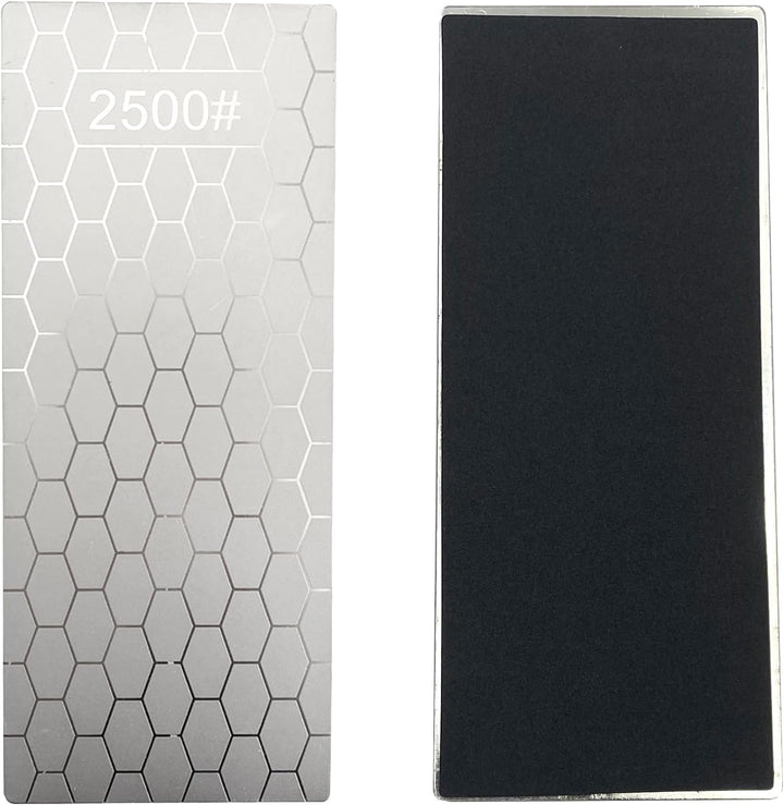6 Stück Messerschärfsteine, 80# 150# 400# 1000# 2500# 3000# Diamantschärfsteine mit extra feiner/gro