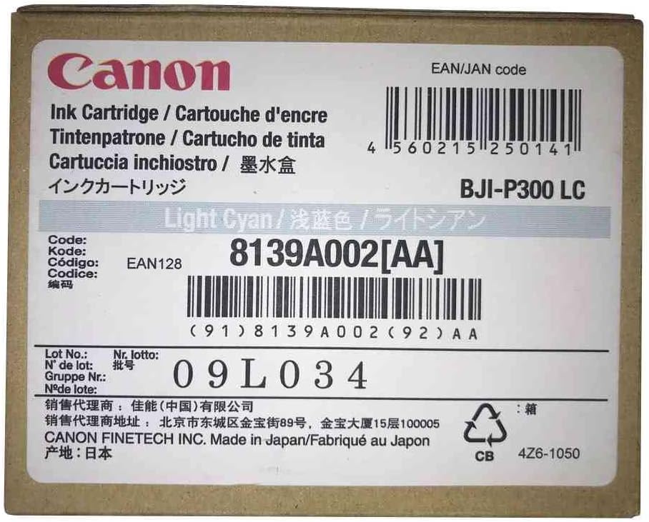 Canon Ink Light Cyan, 8139A002