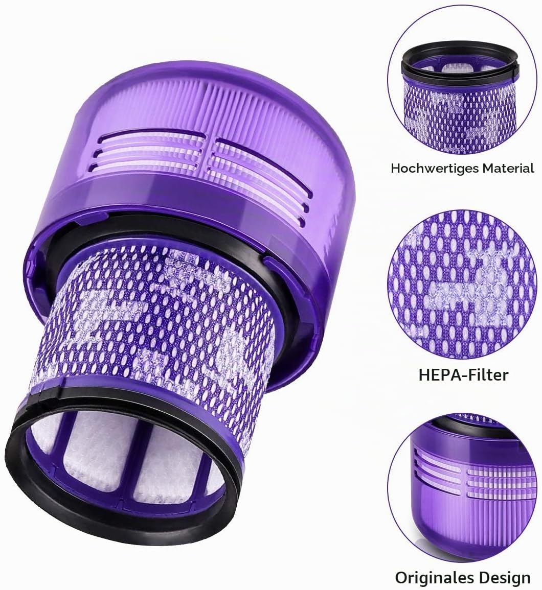 morpilot Filter für Dyson V11, 2 Pack Ersatzfilter für Dyson V11 V15 SV14 SV22 Absolute Animal Extra