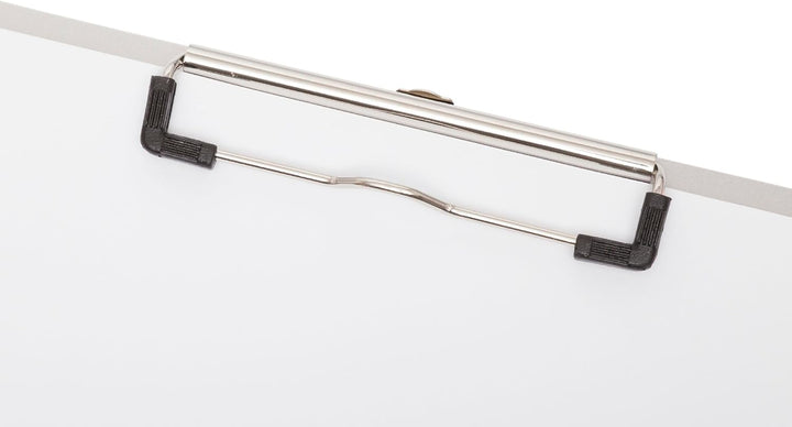 MAUL Klemmbrett A4 | Stabiles Klemmbrett aus Aluminium zum Aufhängen | Schreibunterlage mit Bügeklem