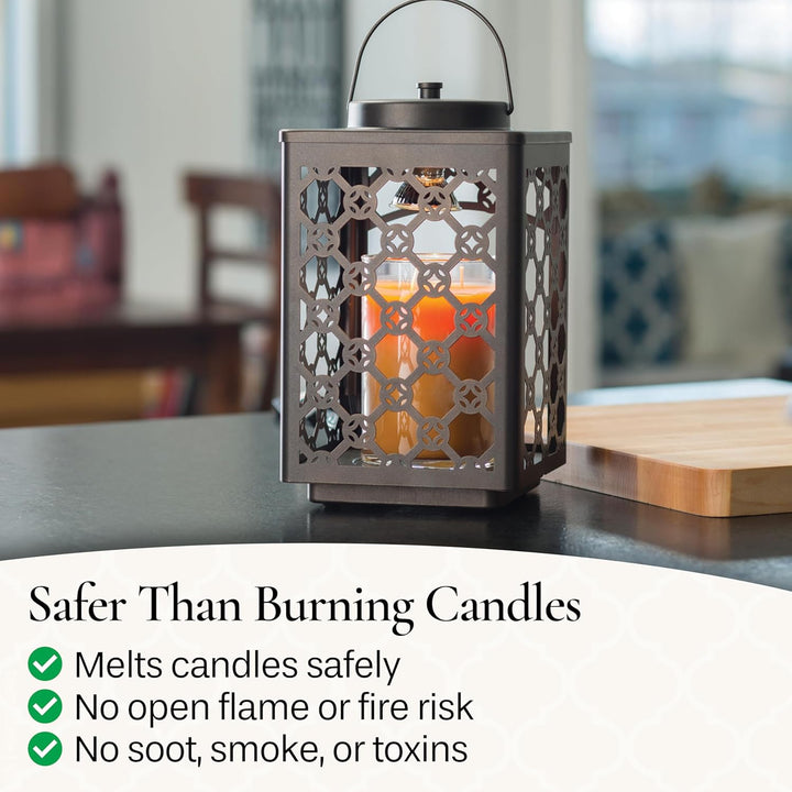 Candle Warmers GARDEN Laterne Kerzenwärmer oil rubbed bronze Metall, Oil Rubbed Bronze