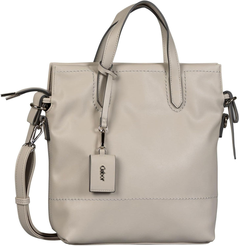 Gabor Damen Felica Tote Bag, L Light Grey, Light Grey