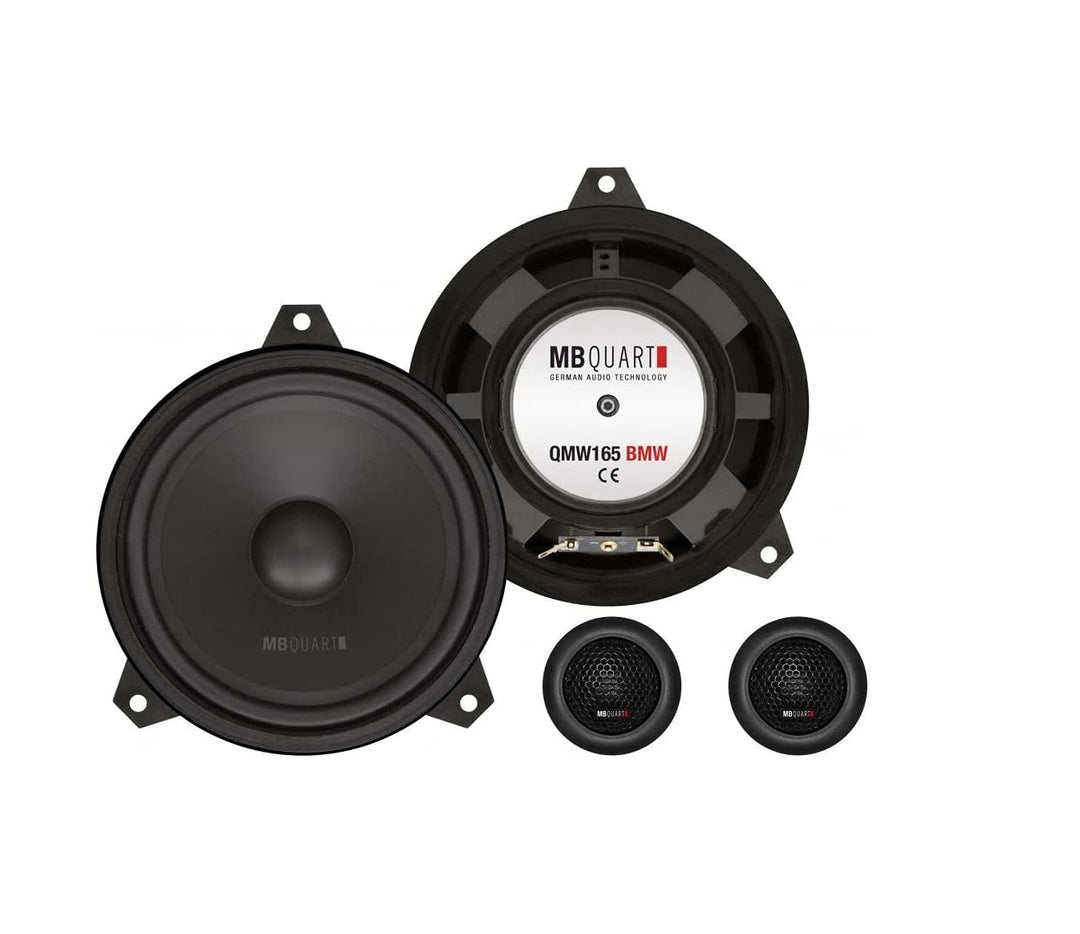 MB Quart QM165 - 16,5cm Lautsprecher-Komponentensystem - Kompatibel mit BMW E46