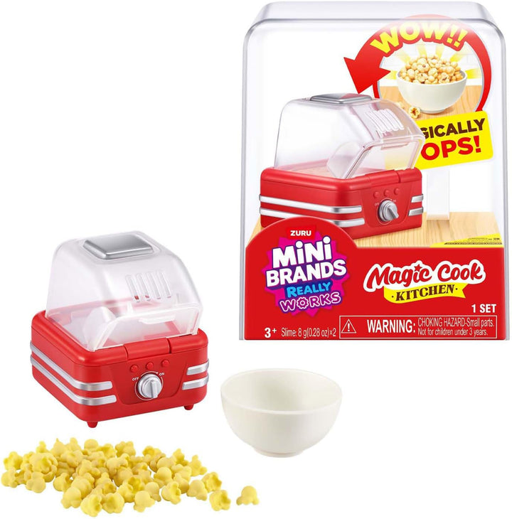 Zuru Spielzeug Popcornmaschine Mini Brands Cook Kitchen Spielset