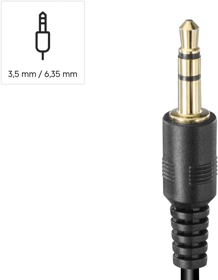 Hama Kopfhörer Shell II, Over-Ear, langes Kabel (2m), Schwarz 2 m, 2 m