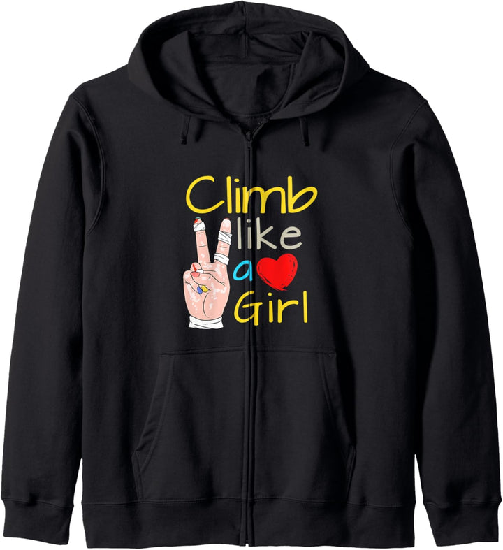 Klettergeschenk für Frauen und Mädchen Kapuzenjacke