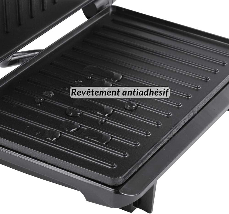 MONZANA® Kontaktgrill Antihaftbeschichtung Cool-Touch Sicherheitsverschluss Küche Tischgrill Sandwic