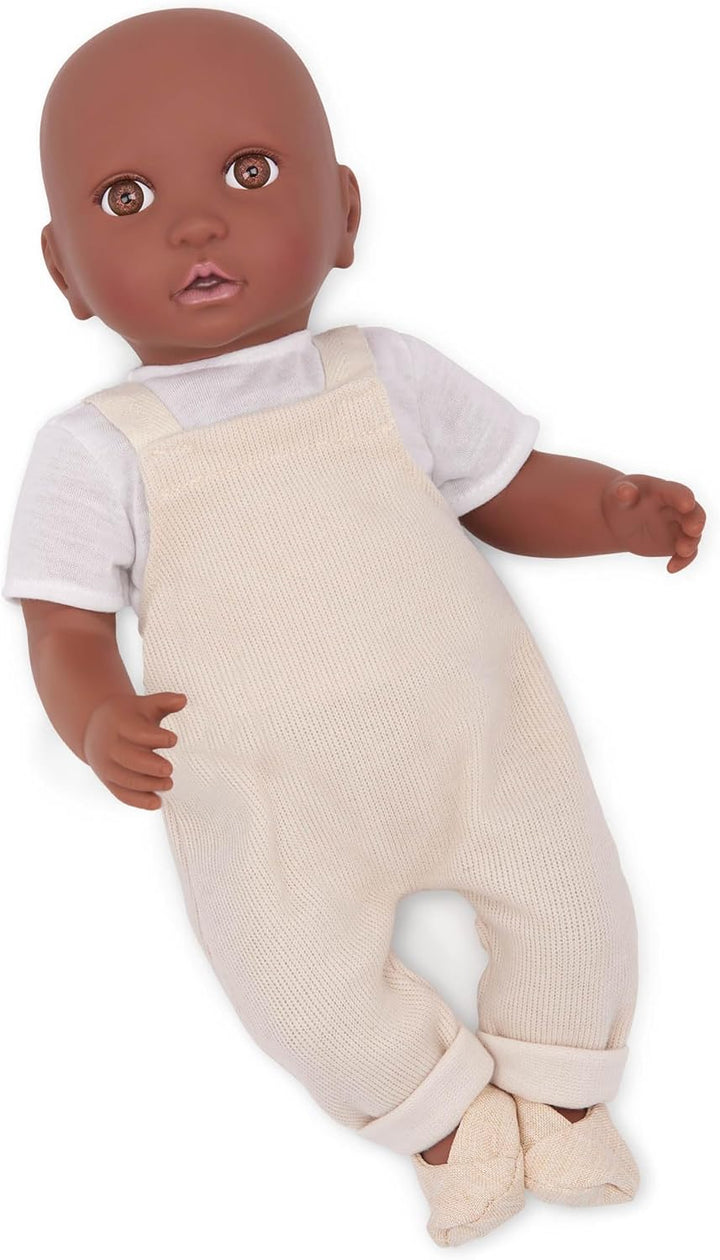 LullaBaby – 13-tlg. Puppenkleidung für 36 cm Baby Puppen – Strampler, Kapuzenhandtuch, Einteiler, T-