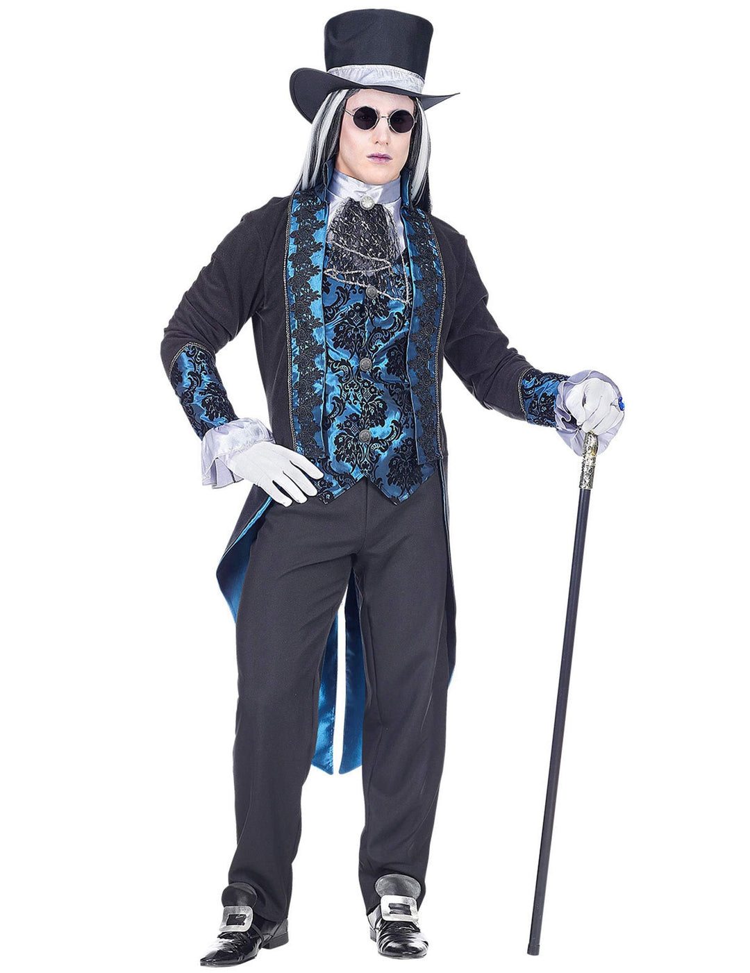 WIDMANN 08093 COSTUME VAMPIRO VITTORIANO BLU L #0809, L