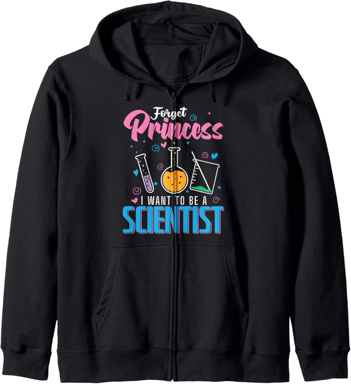 Keine Prinzessin, sondern ein Wissenschaftler Kapuzenjacke