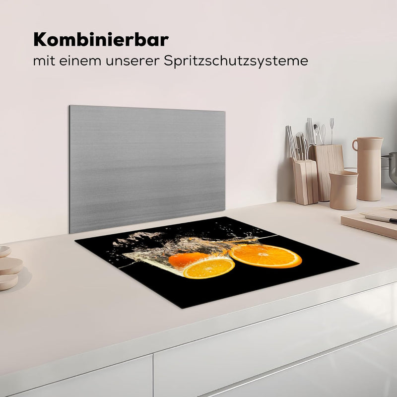 KitchenYeah© Herdabdeckplatte Einteilig Küche Abdeckplatte für Ceranfeld Abdeckung Induktionskochfel