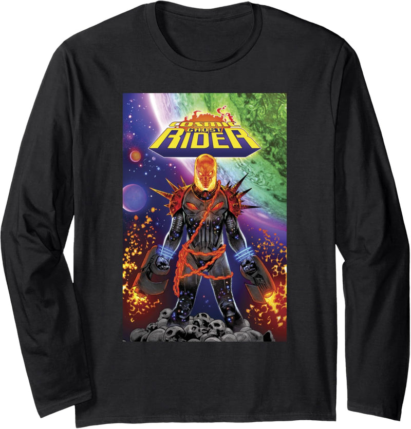 Marvel Cosmic Ghost Rider Comic Cover V1 Langarmshirt