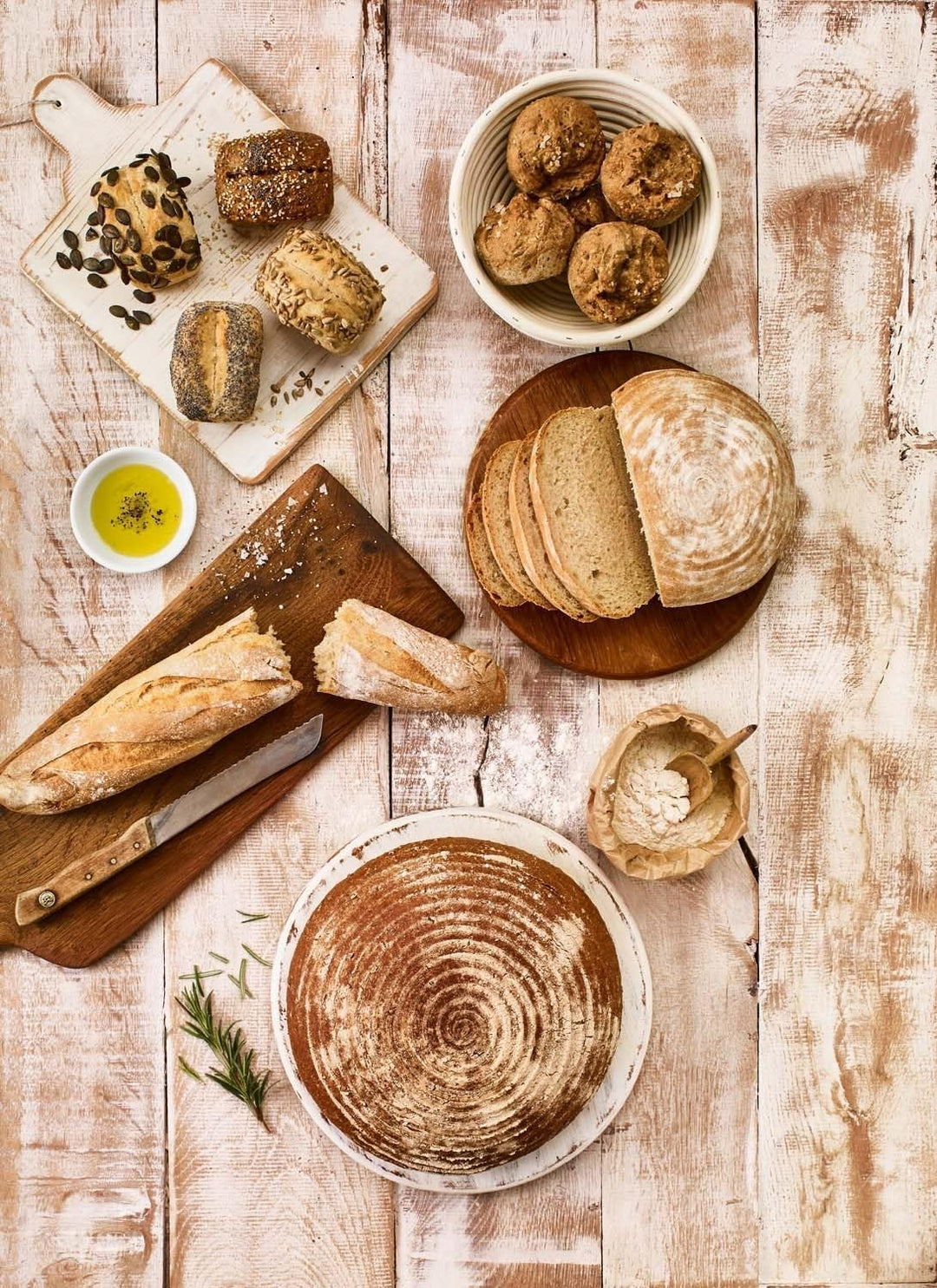 RBV Birkmann, 210226, Laib und Seele, Brötchenblech für 9 Brötchen, Brötchenblech