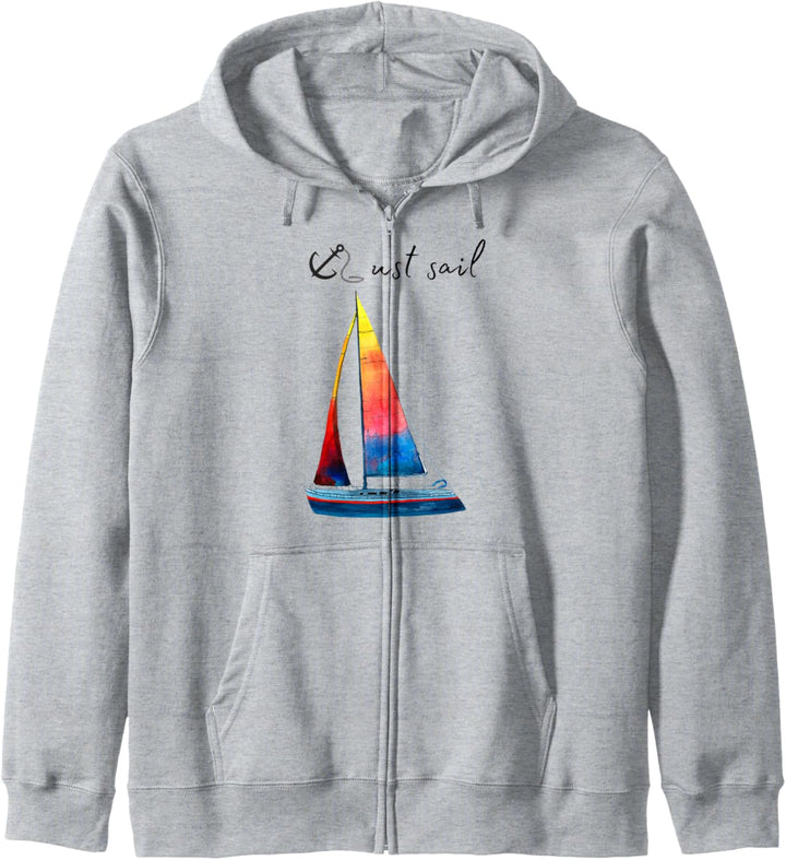 Sailing Segeln Segler für Wassersportler Segelboote Kapuzenjacke