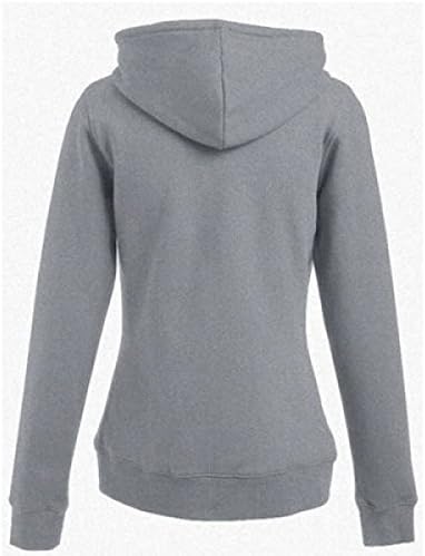 Zip Hoodie Jacke 80-20 Damen, Sportgrau, XS