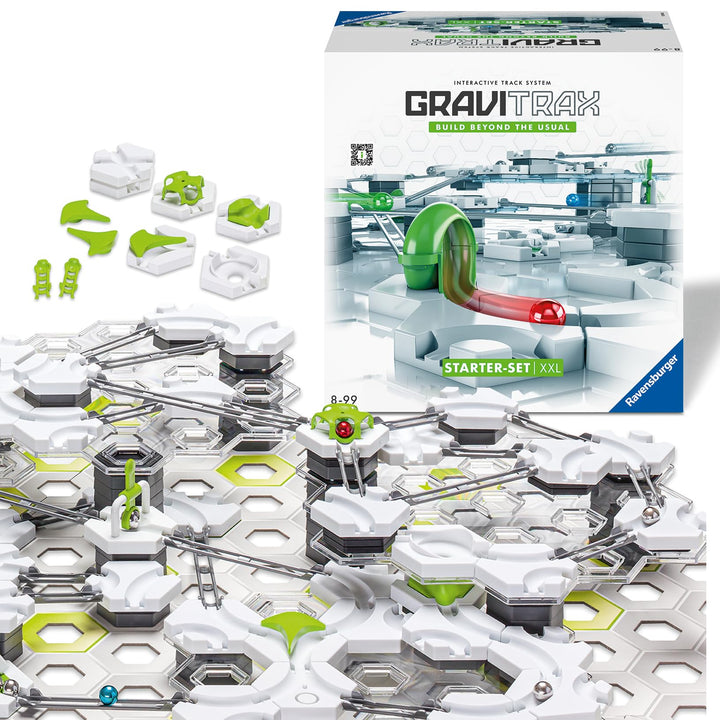 Ravensburger GraviTrax Starter-Set XXL 27615 - Grosses Starterset für deine Kugelbahn - Murmelbahn u