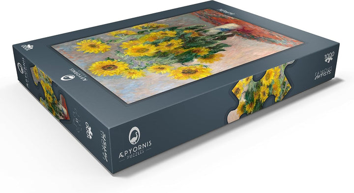 Bouquet of Sunflowers (1881) by Claude Monet - Premium 1000 Teile Puzzle - MyPuzzle Sonderkollektion
