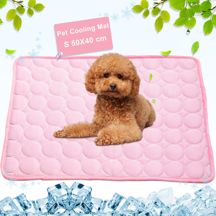 Pet Kühlmatte Cool Matte für Hunde ungiftig Ice Seide Material Hundematte Geben Ihrem Hund oder Katz