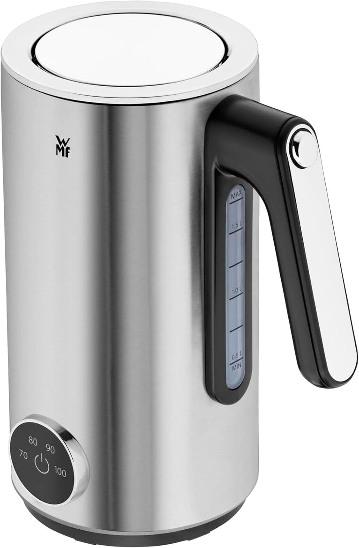 WMF Set 3-teilig Lumero Toaster 2 Scheiben, Langschlitz mit Brötchenaufsatz und Lumero Wasserkocher