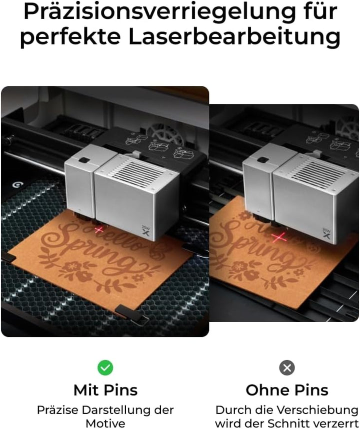 xTool M1 Ultra Riser Base mit Honigwabenplatte, Honigwaben-Arbeitsplatte für schnelle Wärmeableitung