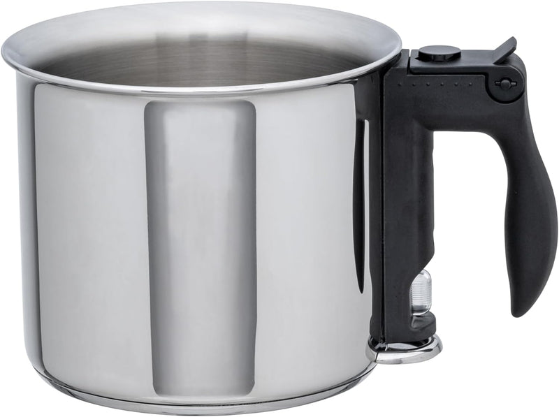 Riess 1951-043, Cristal Simmertopf, 1.5 Liter, mit Wasserstandsanzeige, 16cm Durchmesser, Edelstahl