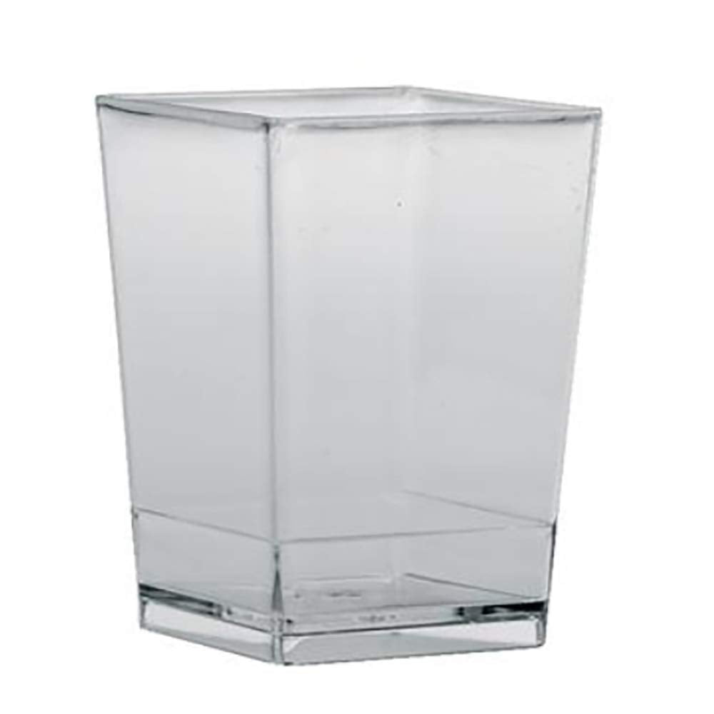 Martellato Cubic kleinen Glas, 100 Stück, Plastik, durchsichtig, 100 ml Durchsichtig 100 ml, Durchsi