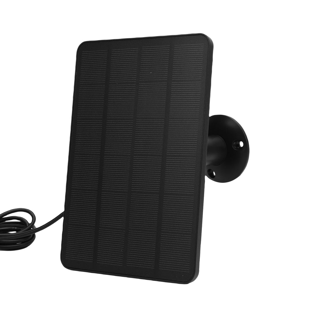 Solarpanel für Ring Doorbell, 10 W Solarpanel-Kamera-Ladegerät, Kompatibel mit Ring Battery Video Do