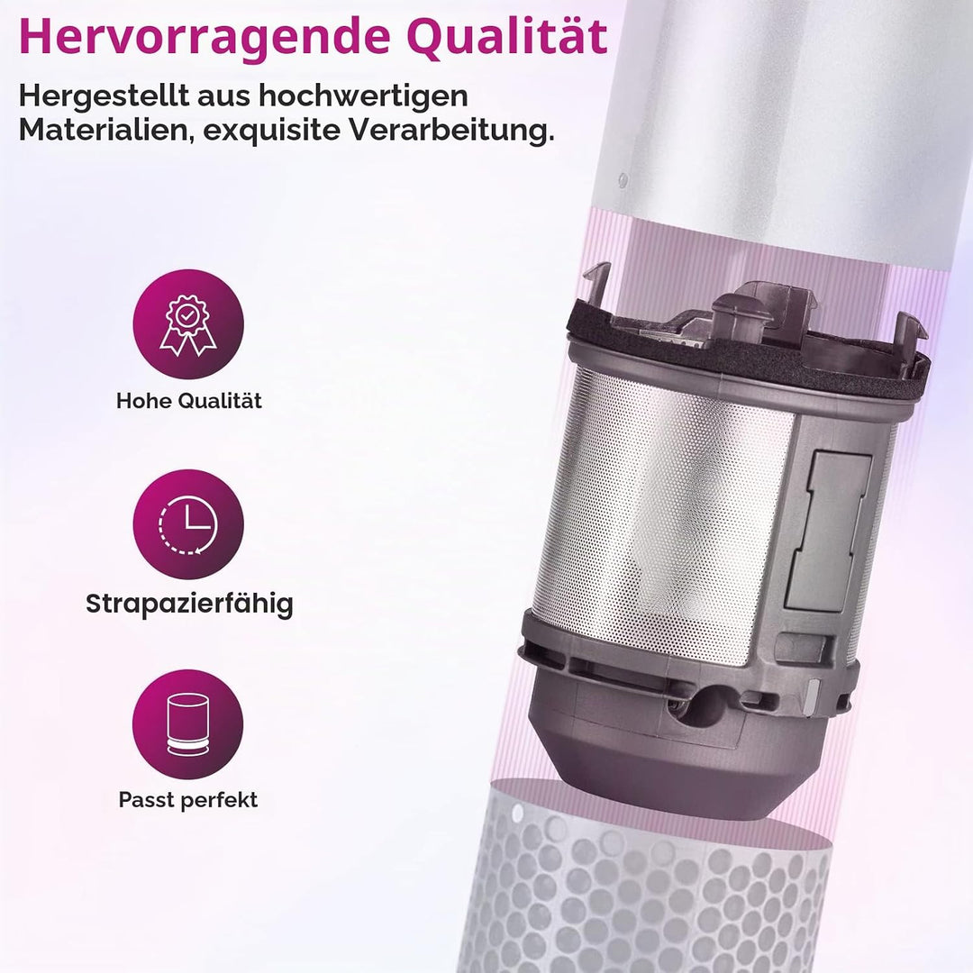 Innenfilter Ersatz für Hair Styler HS01 HS05 Modelle, Hair Styler Filter Lockenstab Inner Mesh Ersat