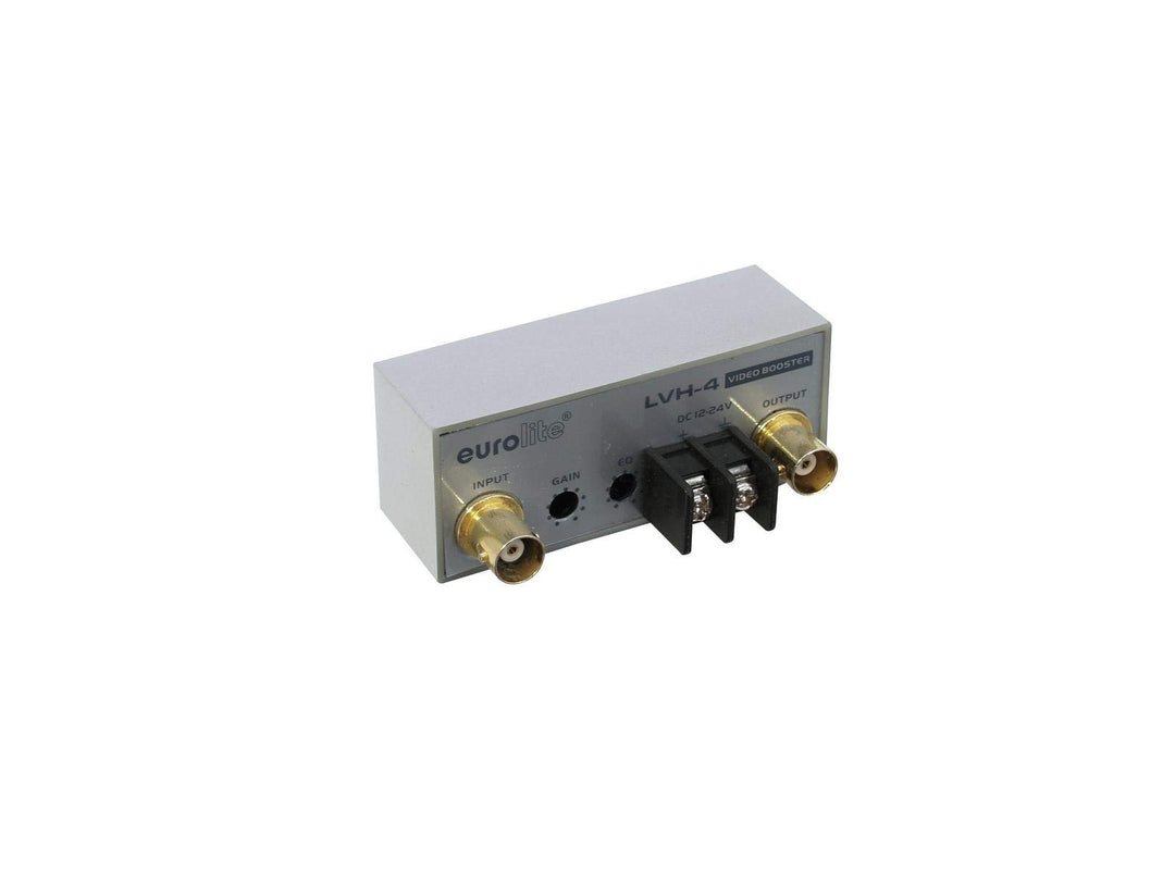 Eurolite LVH-4 Video-Booster | Video-Leitungsverstärker mit Equalizer | Verstärkung und Entzerrung g