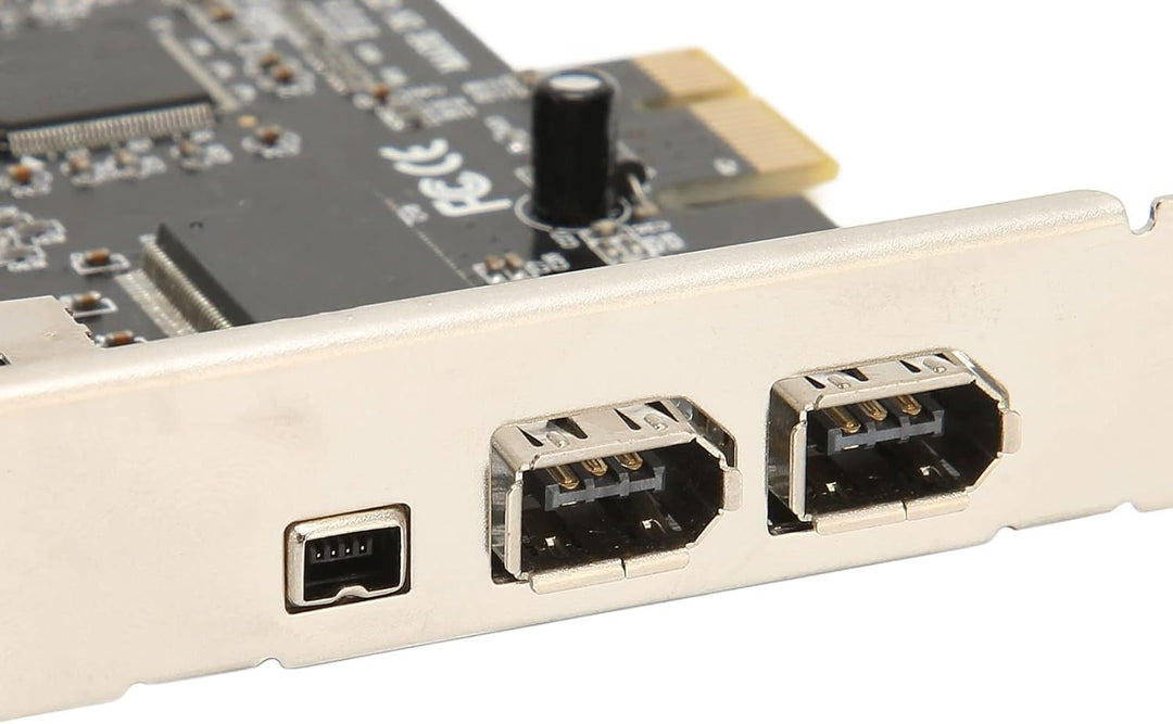 Bewinner PCIe Firewire Karte für 10, PCI E Firewire Controller Karte 4 Ports mit Low Profile Halteru