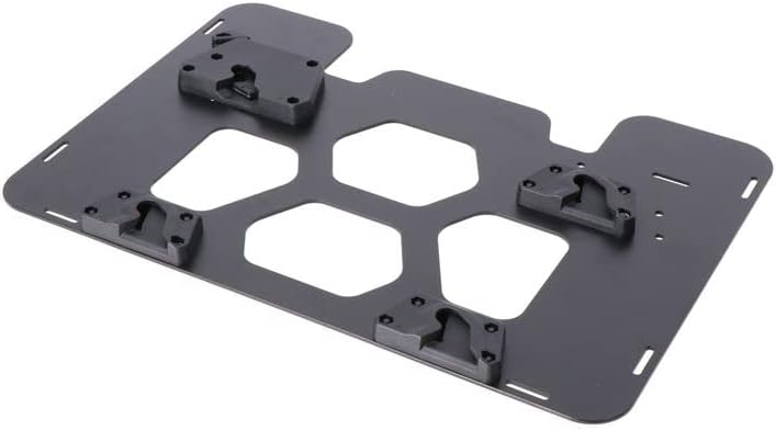 SW-Motech Adapterplatte links für SysBag WP L - Schwarz.