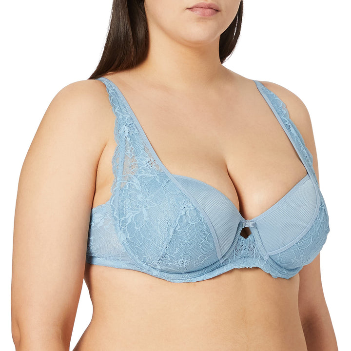 Triumph Damen Amourette Charm Wp03 Schalen BH mit Bügel (1er Pack) 70C Faded Denim, 70C Faded Denim