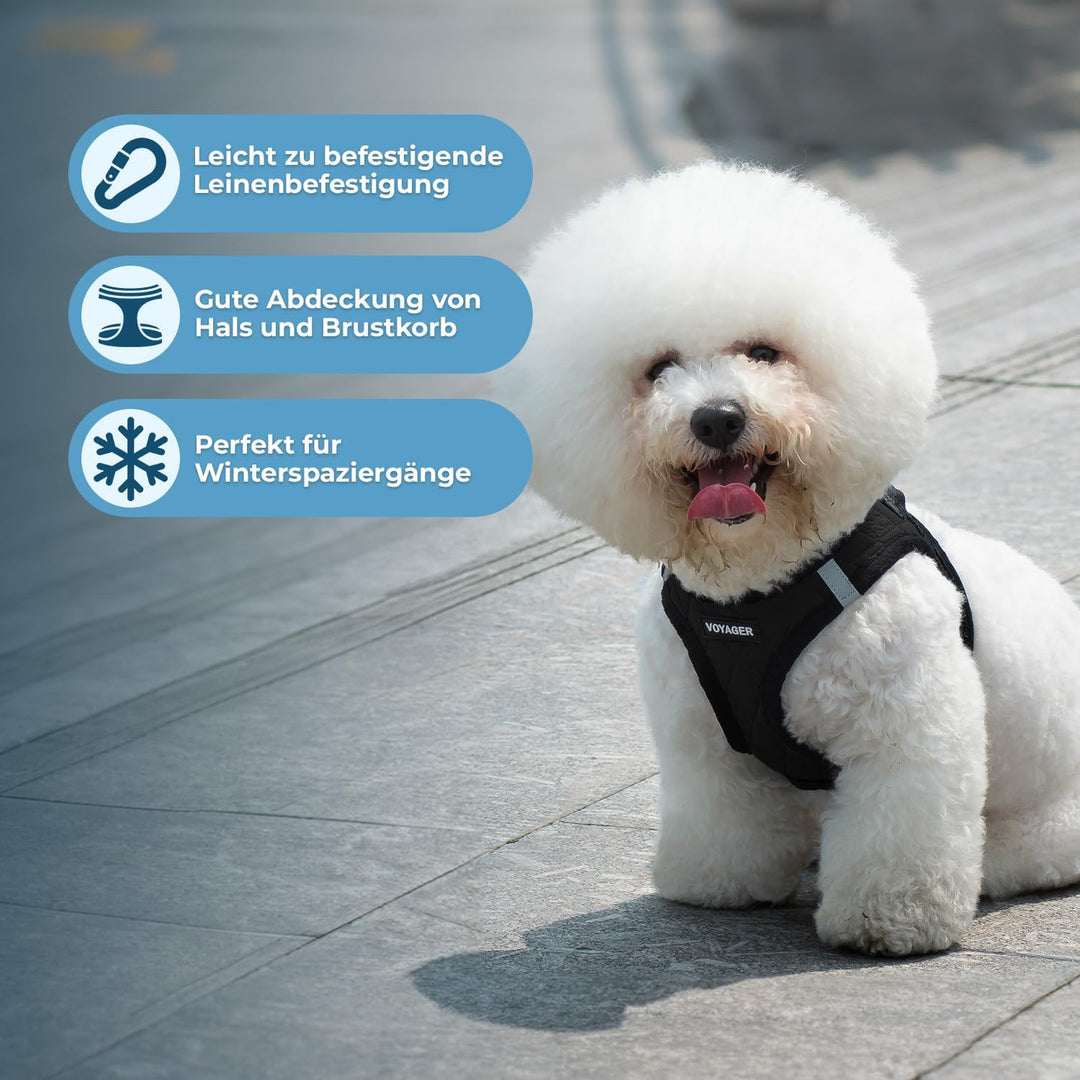 Voyager Step-In Plüsch-Hundegeschirr by Best Pet Supplies - Step-In-Westengeschirr für kleine und mi