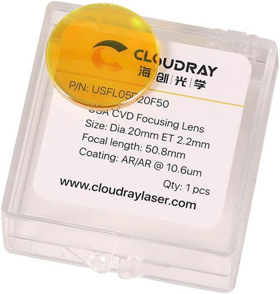 Cloudray CO2 Laser Focus Lens CO2 linsen CO2 Znse Fokuslinse CO2 Objektiv Mirror CO2 Laser Lens K40