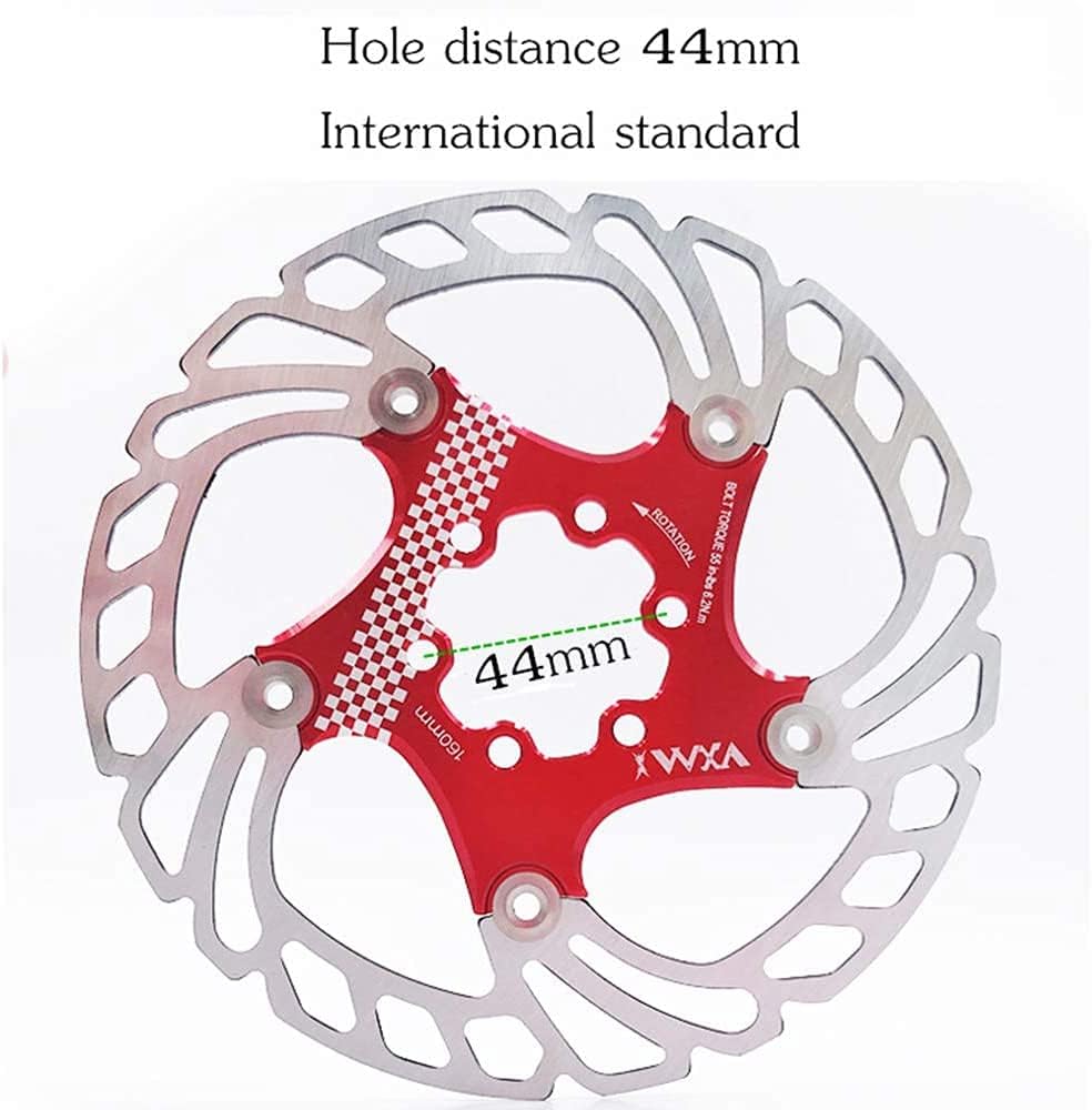 YBEKI Fahrrad Bremsscheibe 140mm 160mm 180mm 203mm 2 Stück Fahrrad Bremsscheibe Schwimmbremse für Re