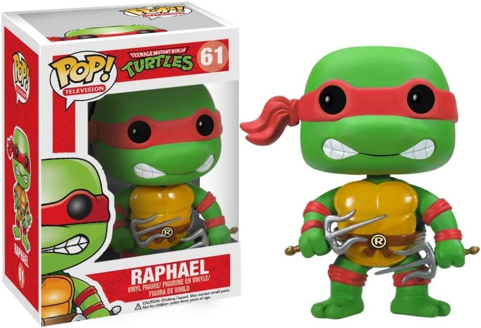 Funko 3343 POP! Vinylfigur: Teenage Mutant Ninja Turtle: Raphael