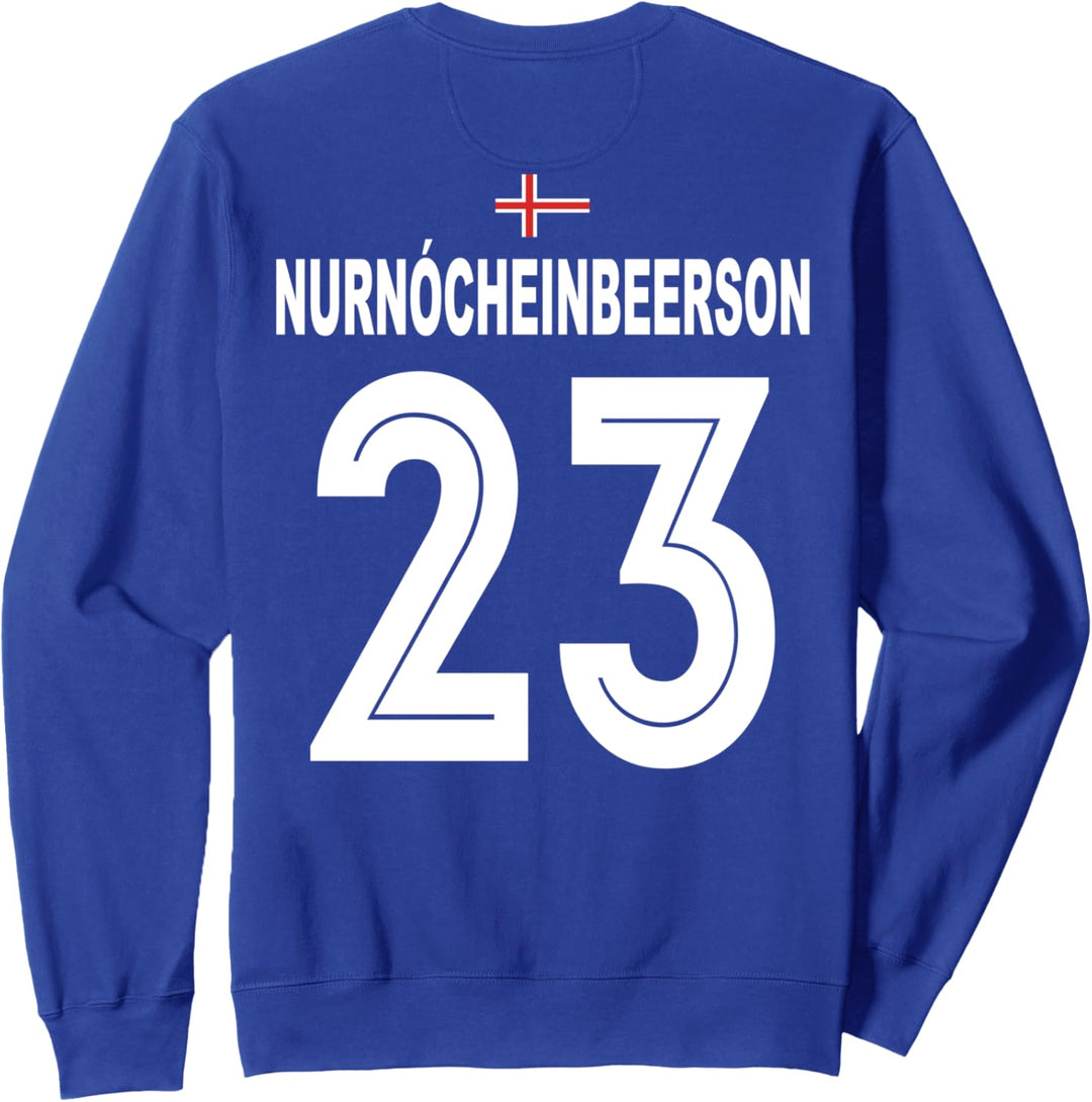 Island Fussball Sauf Trikot Mallorca lustig Nurnocheinbeerson Sweatshirt