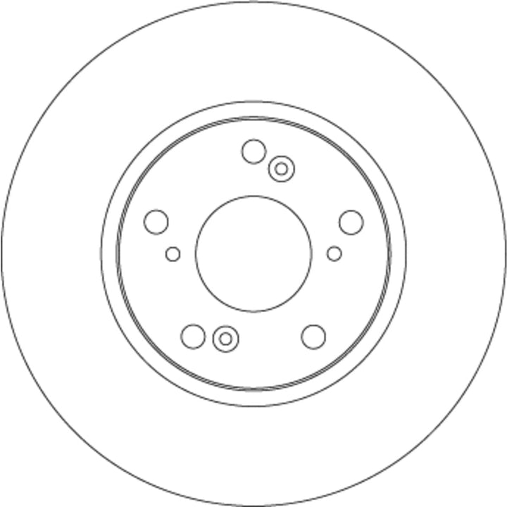 TRW DF4486 Bremsscheibe - (Paar)