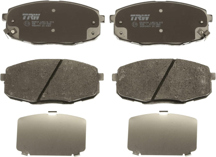 TRW GDB3450 Bremsbelagsatz, Scheibenbremse - (4-teilig)