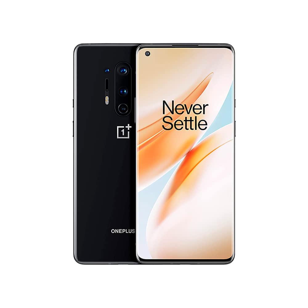 OnePlus 8 Pro (5G) Smartphone ohne Vertrag, 8 GB RAM + 128 GB Speicher, 6.78” (3D) Fluid AMOLED 120H
