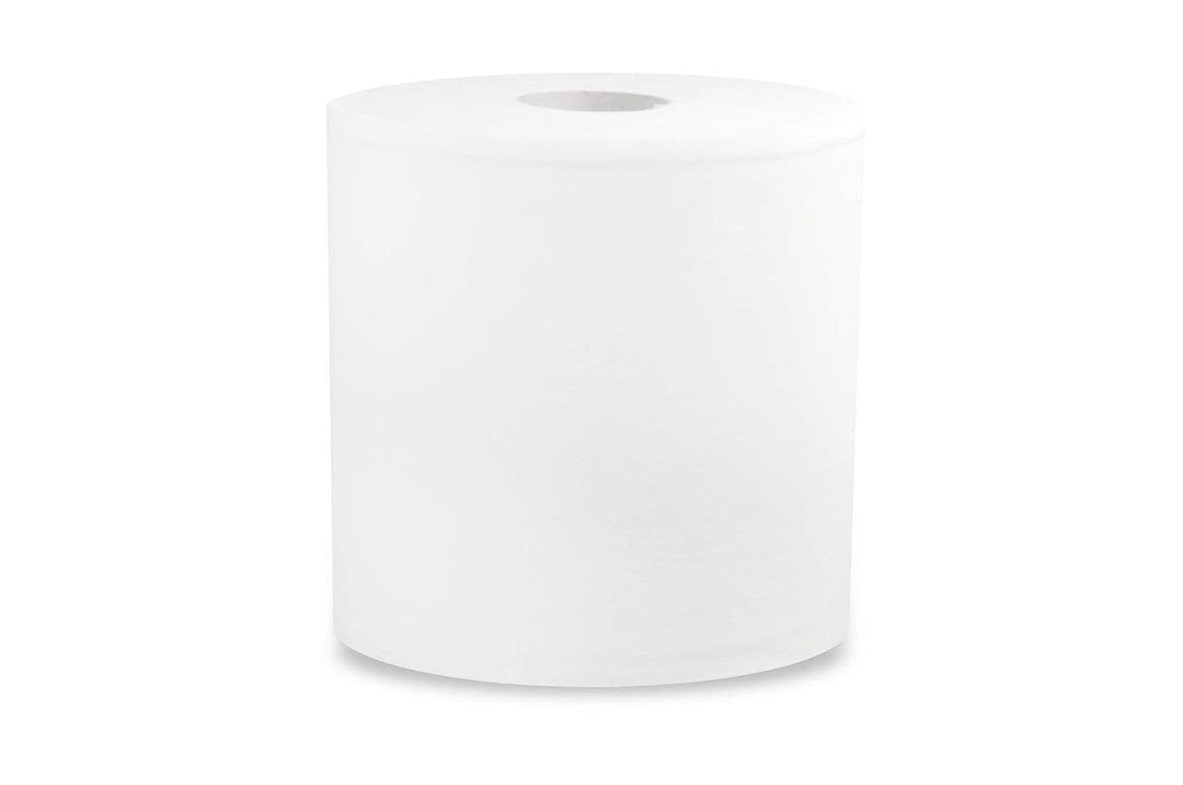 Funny Putzpapierrollen, 2 lagig, hochweiss, circa 26 cm, 1000 Blatt, 1er Pack (1 x 2 Stück)